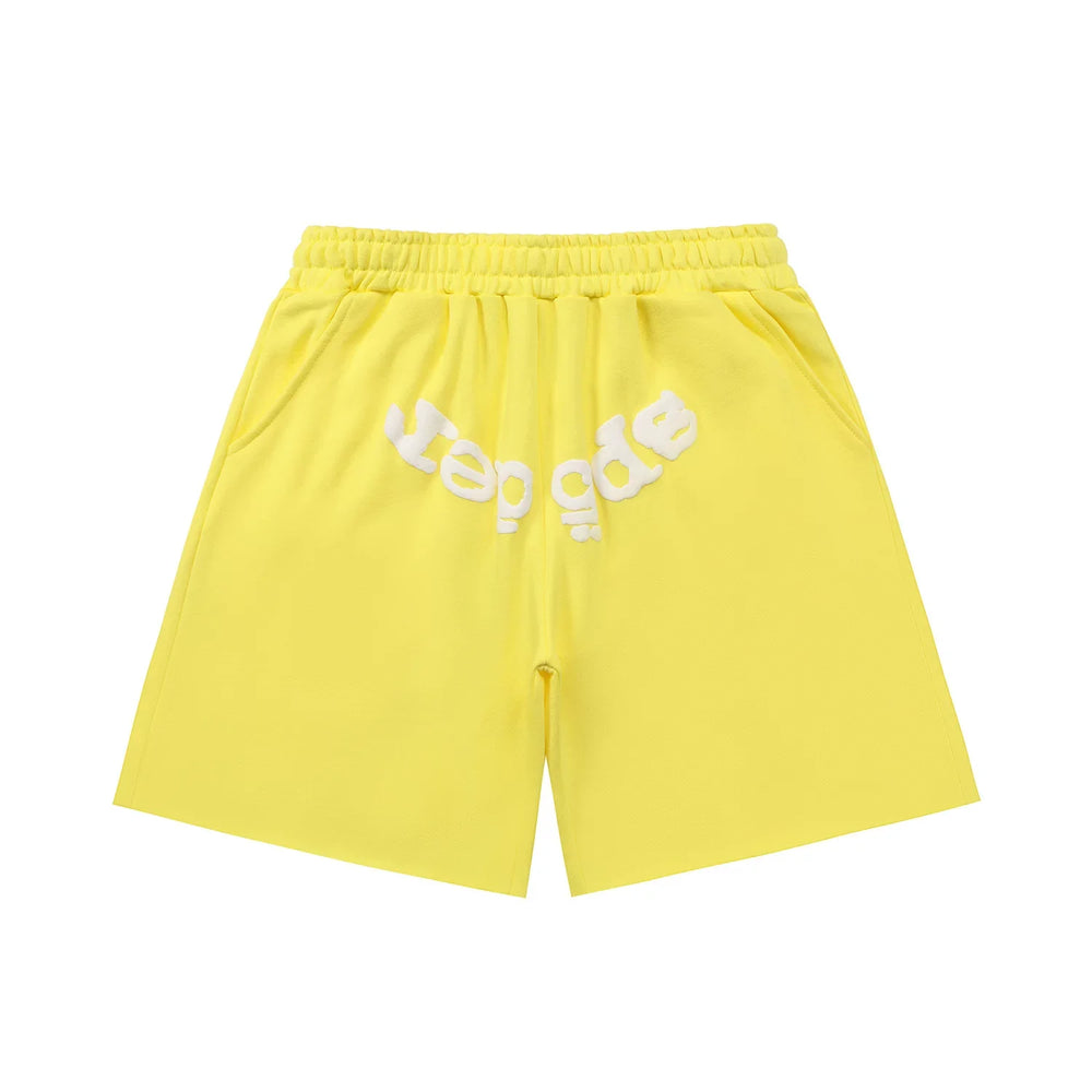 Sp5der shorts American trendy ins niche versatile sweet spider web 555 digital design cartoon summer pants (7)
