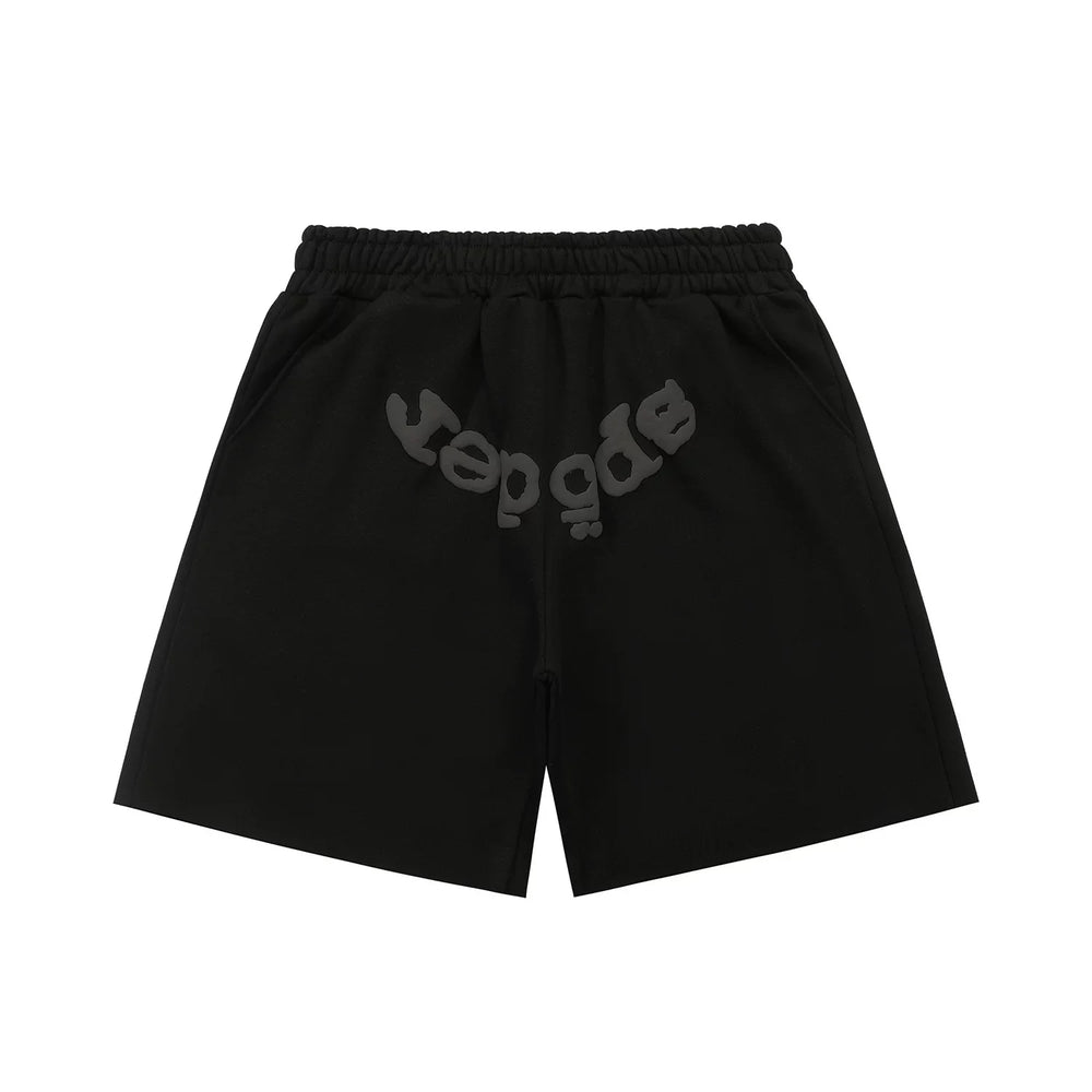 Sp5der shorts American trendy ins niche versatile sweet spider web 555 digital design cartoon summer pants (8)
