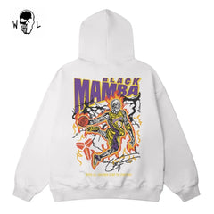 Warren Lotas Black Mamba Hoodie - White