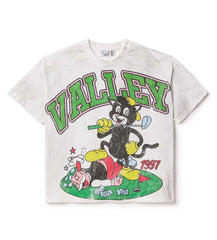 Vale Forever Black Cat Tee White