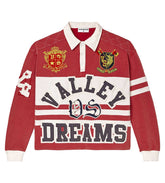 Vale Forever Dreams Rugby L/S Red