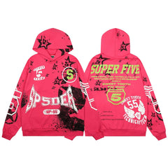 Sp5der SP-55 Team Tracksuit — Hot Pink