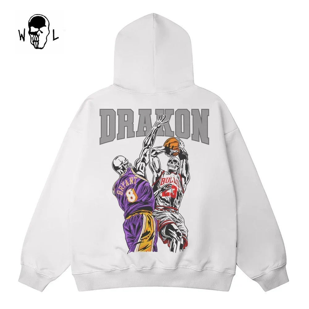Warren Lotas Dragon Legends Hoodie - White