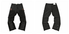 Gallery Dept Black Utility Pocket Graffiti Jeans