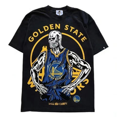 Warren Lotas Golden State Warriors 2022 Champs T-Shirt - Black
