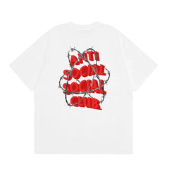 Anti Social Social Club Barbed Wire Logo T-Shirt - White