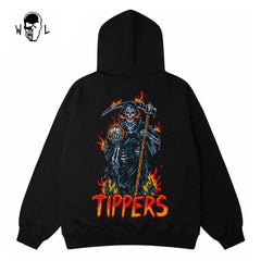 Warren Lotas Tippers Reaper Hoodie - Black