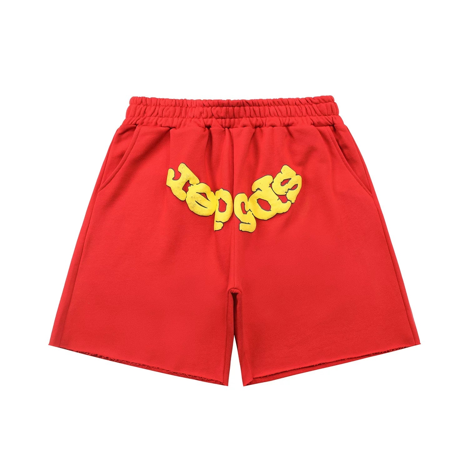 Sp5der shorts American trendy ins niche versatile sweet spider web 555 digital design cartoon summer pants (4)