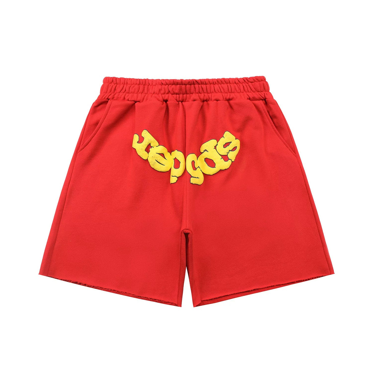 Sp5der shorts American trendy ins niche versatile sweet spider web 555 digital design cartoon summer pants (4)