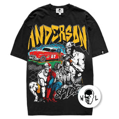 Warren Lotas Anderson Silva "Spider" T-Shirt - Black