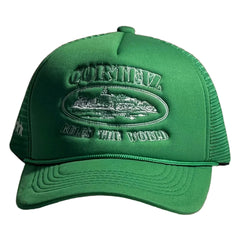 Cortiez Classic Oval Ship Logo Trucker Hat - Green