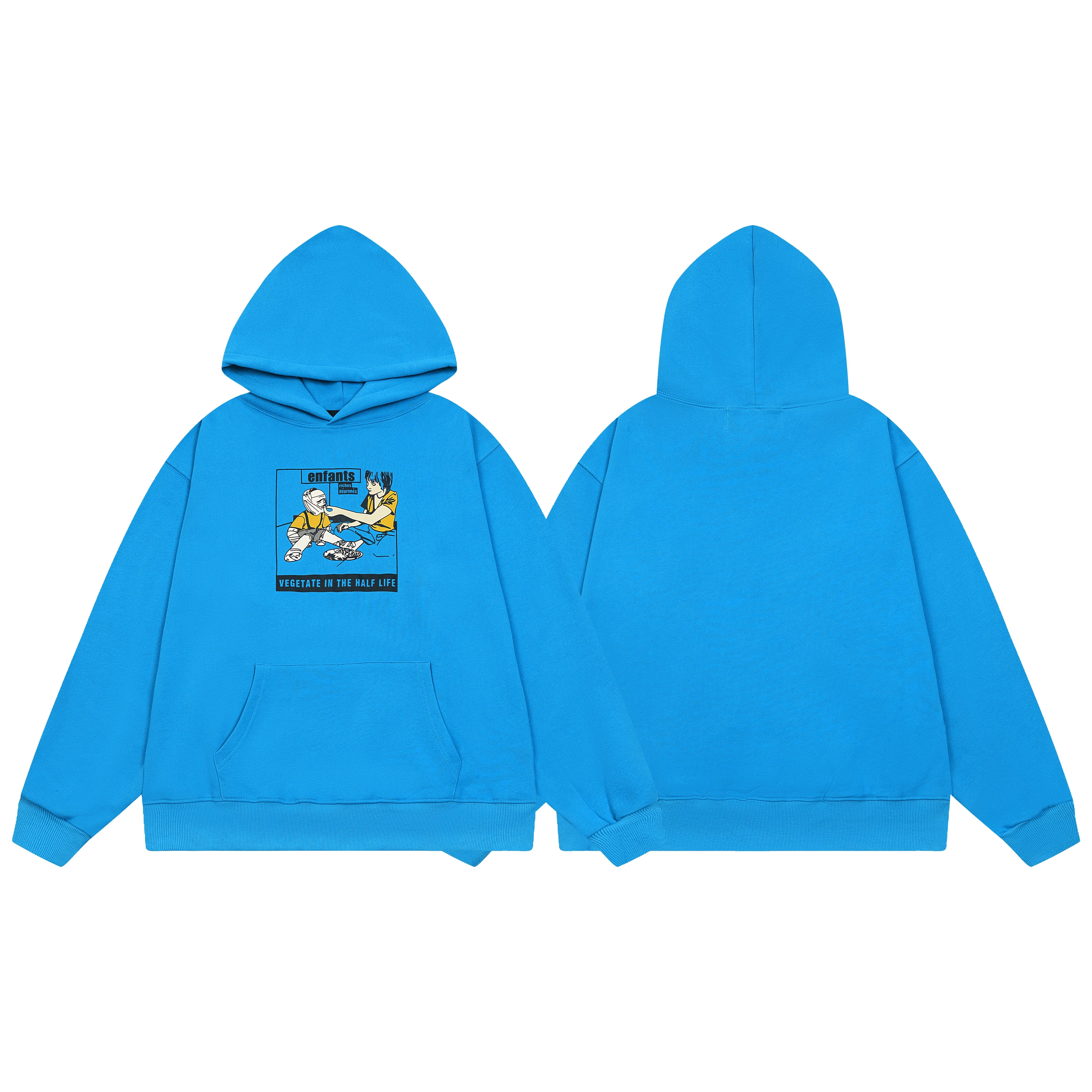Erd hooded sweatshirt melancholic rich second-generation versatile loose hoodie trendy ins autumn/winter 2025 new European and American fashion brand (15)