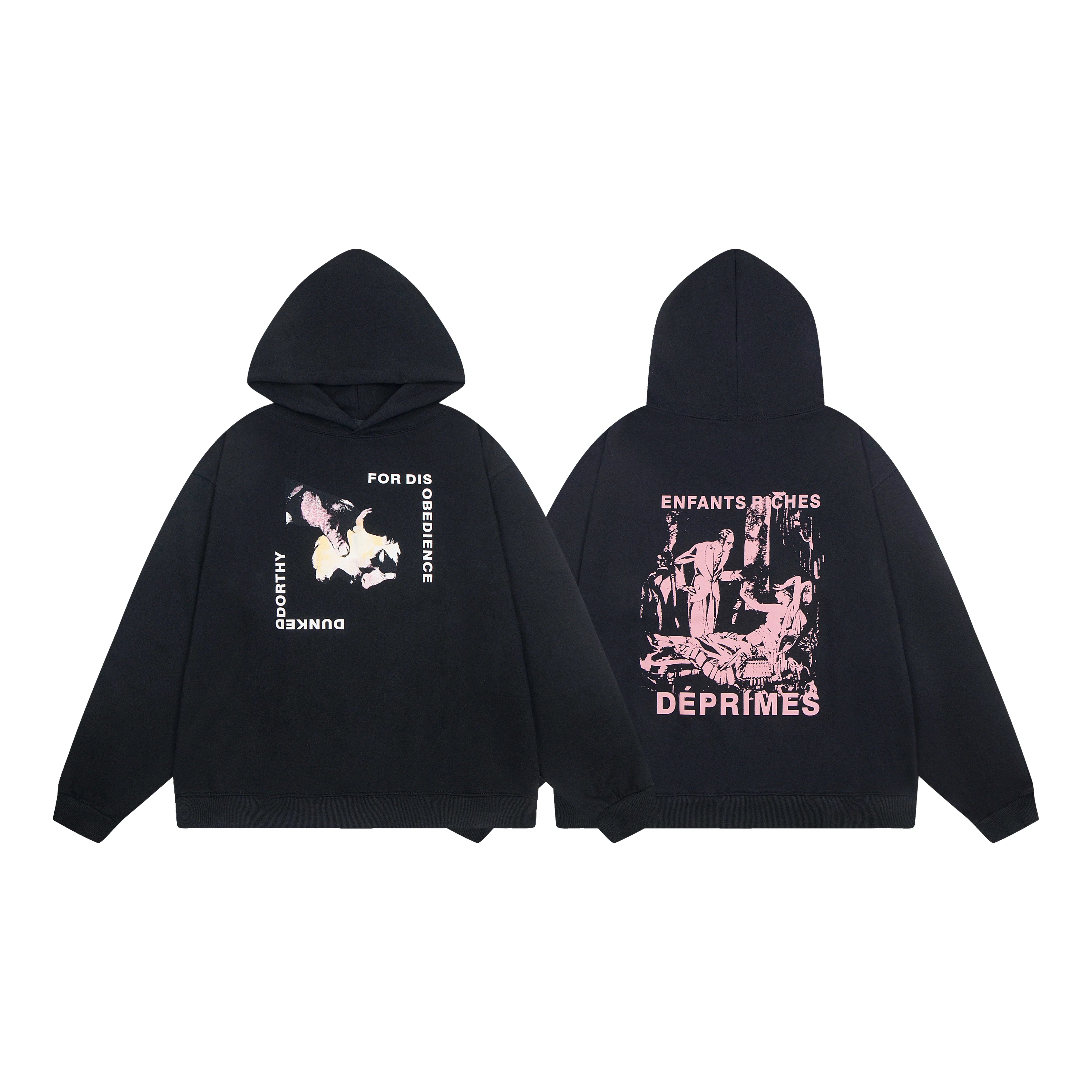 Erd hooded sweatshirt melancholic rich second-generation versatile loose hoodie trendy ins autumn/winter 2025 new European and American fashion brand (17)