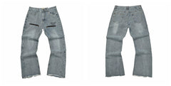 Gallery Dept Pocket Print Washed Blue Jeans