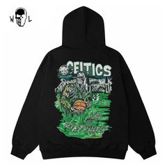 Warren Lotas Boston Celtics "Dirty Water" Hoodie - Black