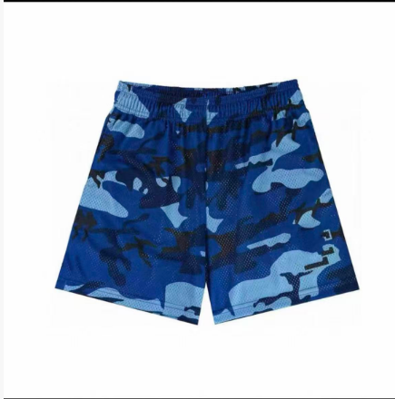 Eric Emanuel Basic Shorts Blue/Black Camo