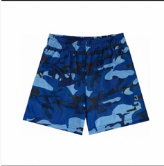 Eric Emanuel Basic Shorts Blue/Black Camo