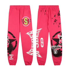 Sp5der SP-55 Team Tracksuit — Hot Pink
