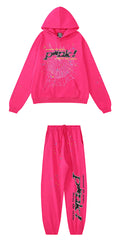 Sp5der Web P*nk Tracksuit — Hot Pink